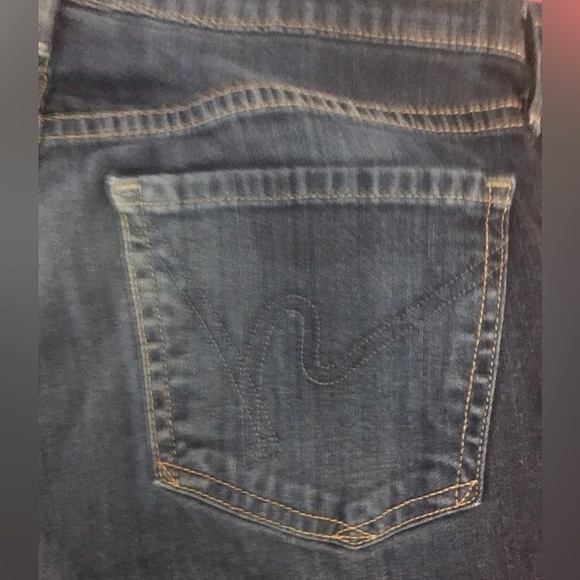 Citizen of Humanity Ava Low Rise Straight leg dark denim size 28 - Picture 11 of 11